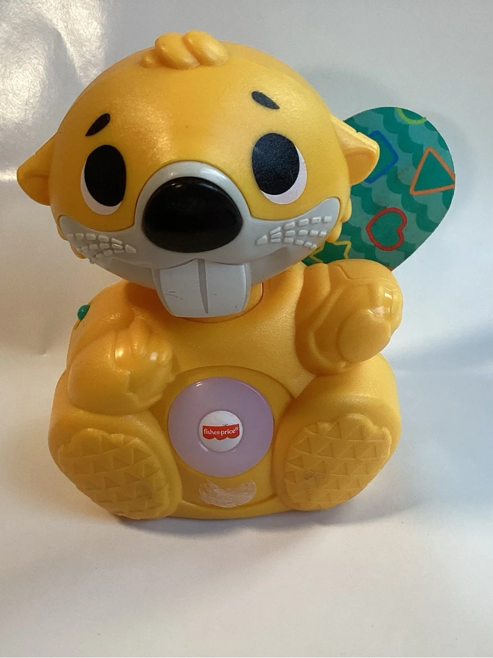 Fisher-Price Linkimals Boppin' Beaver Musical Toy - Lights & Sound Work!